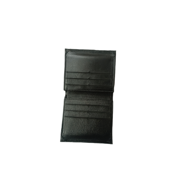 کیف پول کوچک چرم طبیعی مشکی