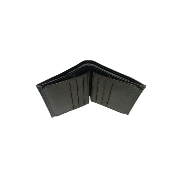 کیف پول کوچک چرم طبیعی مشکی