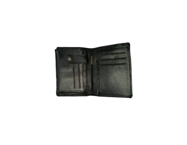 کیف پول سایز متوسط چرم طبیعی مشکی