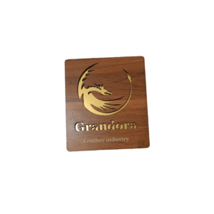 جعبه فندوقی برای کیف پول چرم طبیعی