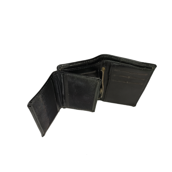 کیف پول سایز متوسط چرم طبیعی مشکی